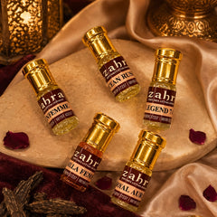 COMBO ROYAL SET - SET OF 5 ATTAR 2.5 GM /3Ml each