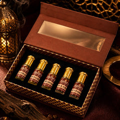 COMBO SHABAB OUD SET - SET OF 5 ATTAR 2.5 GM /3Ml each